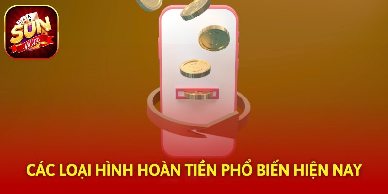 Các loại hình hoàn tiền phổ biến hiện nay