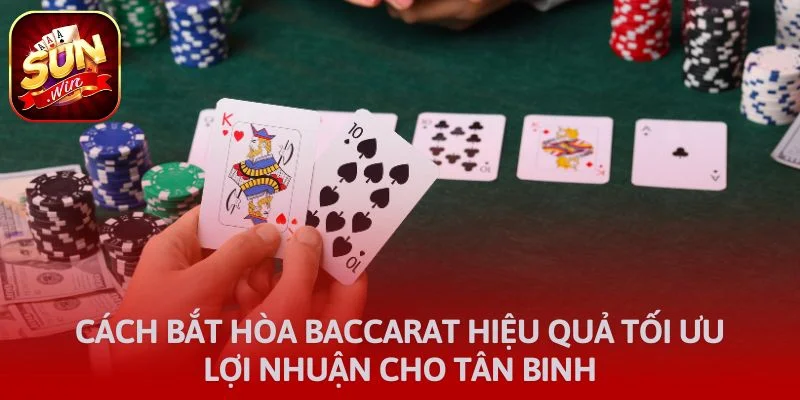 Cách Bắt Hòa Baccarat Hiệu Quả Tối Ưu Lợi Nhuận Cho Tân Binh
