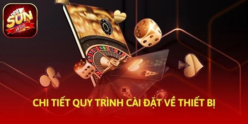 Chi tiết quy trình cài đặt về thiết bị