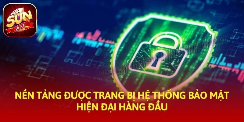 Nền tảng được trang bị hệ thống bảo mật hiện đại hàng đầu