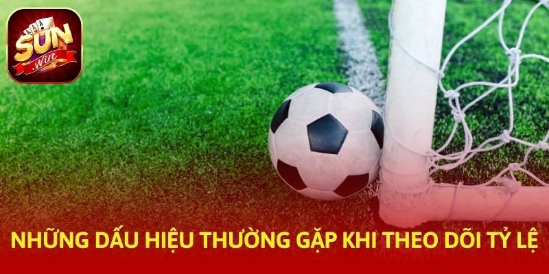Những dấu hiệu thường gặp khi theo dõi tỷ lệ