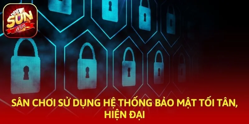 Sân chơi sử dụng hệ thống bảo mật tối tân, hiện đại