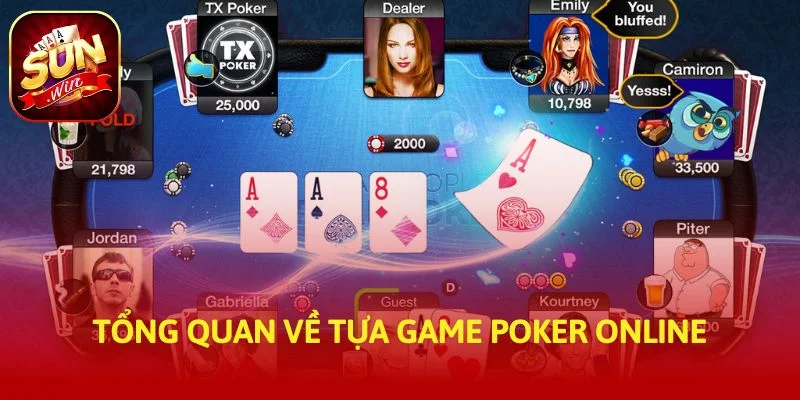 Tổng quan về tựa game poker online